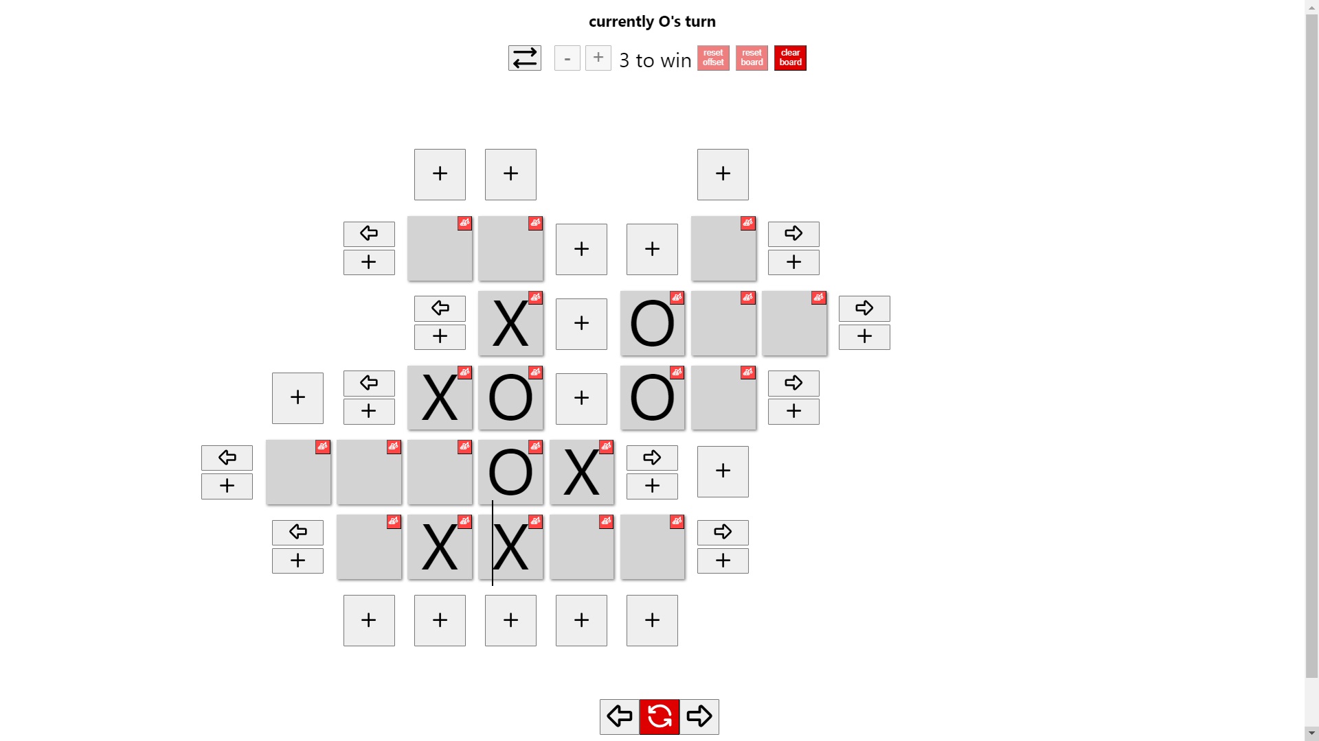 A screenshot of the Tic Tac Toe: Jaggy Edition website